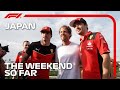 Seb Returns, Hamilton's Dazzling Helmet And The Weekend So Far | 2023 Japanese Grand Prix