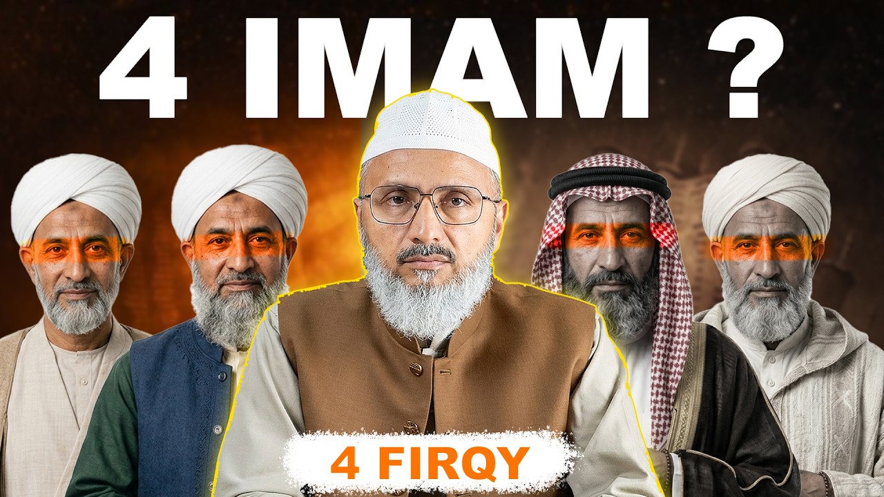 Why Are There 4 Schools of Islamic Law  Hanafi, Maliki, Shafi'i & Hanbali Explained