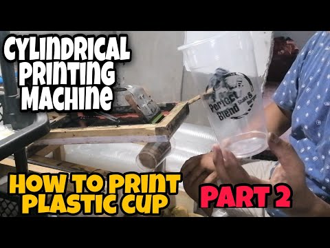 YouTube video about: How to print on plastic cups?