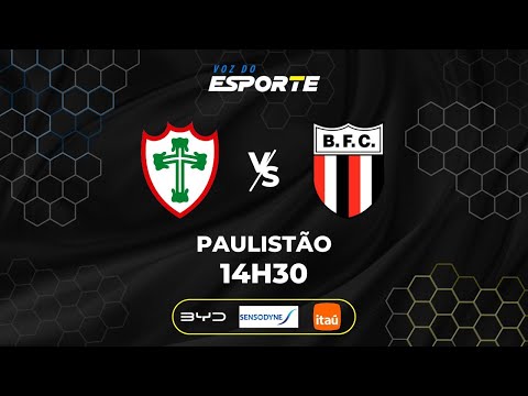 PORTUGUESA X BOTAFOGO-SP - AO VIVO | CAMPEONATO PAULISTA – 01/02/2025