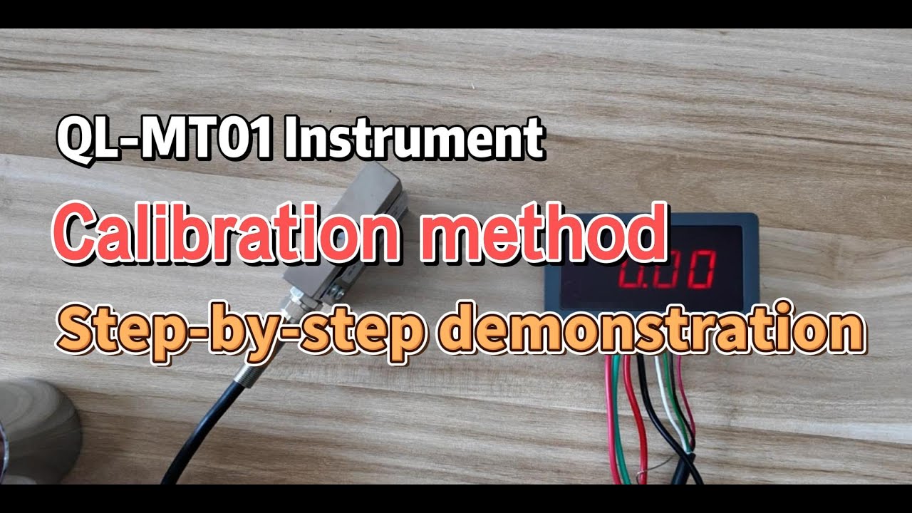 QLMT01 Indicator Display Calibration Settings