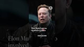 Thumbnail for Elon Musk: I got too involved in politics| The Economist