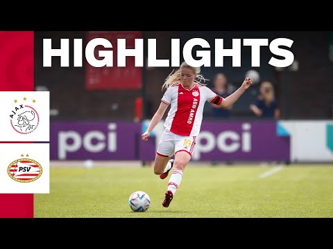 Halfway there! 🖐 | Highlights Ajax Vrouwen - PSV Vrouwen | Eredivisie Cup