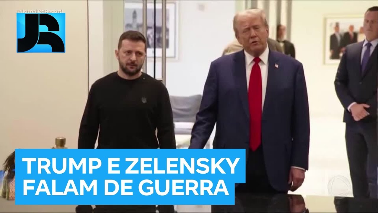 Eleições nos EUA: Trump se reúne com Zelensky; Kamala visita estado que faz fronteira com o México