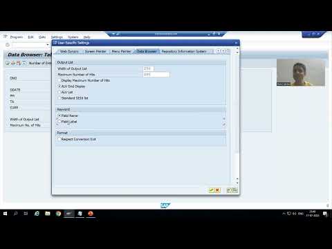 85 - ABAP Dictionary - Data Browser Part1