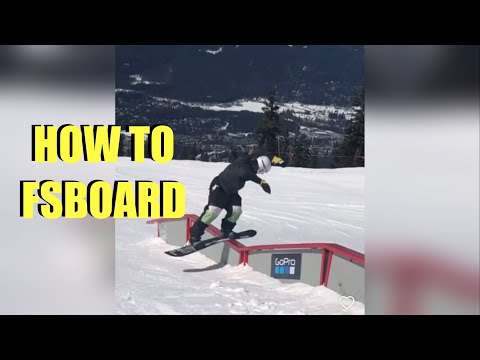 How to FrontSide BOARDSLIDE