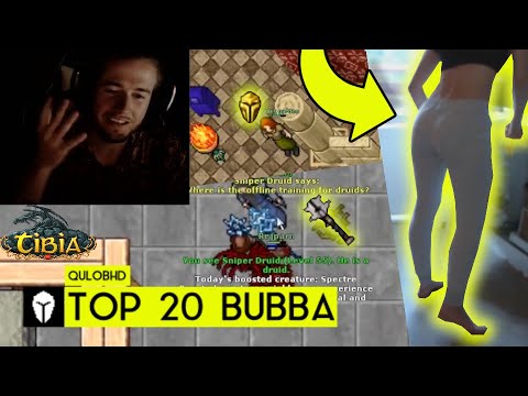 TOP 20 FUNNIEST BUBBAGAME TIBIA CLIPS OF ALL TIME ON TWITCH