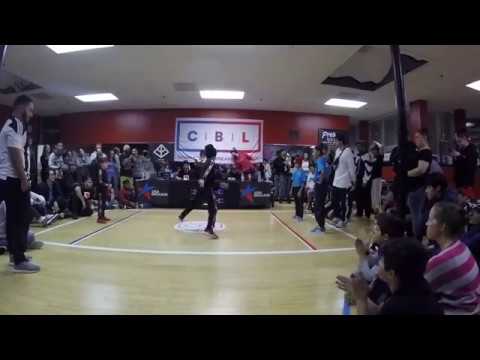 Floor Lords Bboy Dante / Giacinto -VS- Bgirl Sazz and Beast Boi Final Battle CBL 1.27.19