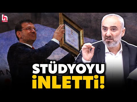 "FAL MI BAKTINIZ?" İsmail Saymaz çok sinirlendi! Stüdyoyu inleten Ekrem İmamoğlu çıkışı!