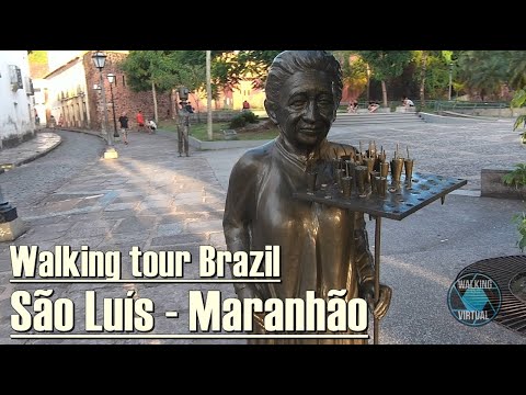 Walking tour Brazil, Walk through the center of São Luís do Maranhão