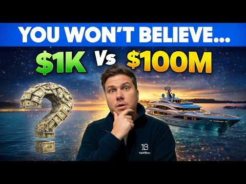 $1,000 vs $100,000,000 Yacht Tours - 🤯 Insane Upgrades Revealed!