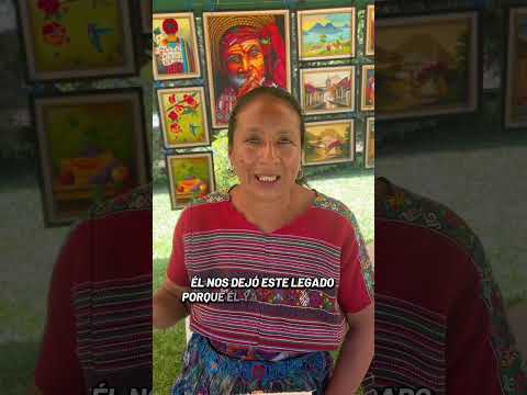 San Juan Comalapa nos presenta a Estela una artista #guatemala #emprendedores