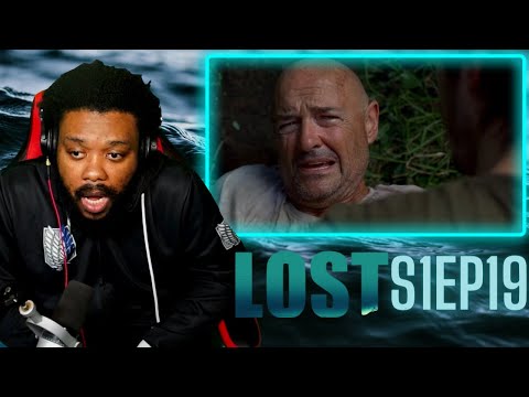 LOST SEASON 1 EPISODE 19 REACTION || "Deus Ex Machina"