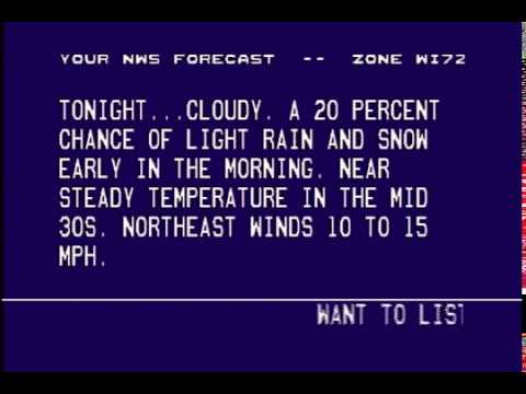 WeatherSTAR III / 3000 (Real) - 2/24/2020