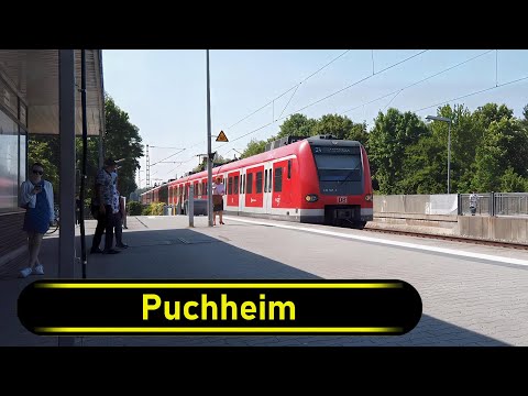 S-Bahn Station Puchheim - Munich 🇩🇪 - Walkthrough 🚶