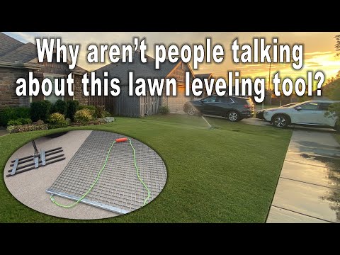 No one is talking about this lawn leveling tool! They're fighting about leveling rakes instead.