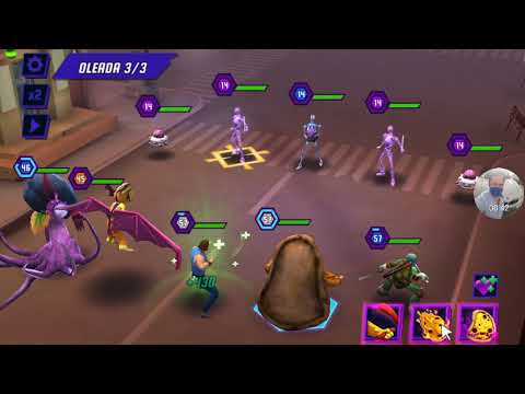 Las tortugas ninja leyenda consiguiendo cartas 4