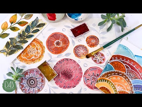 NO SKILL NEEDED to paint this! - take your mind off your worries for an hour or two