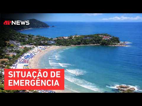 Litoral de SP: Chuvas colocam Ubatuba e Peruíbe em estado de alerta