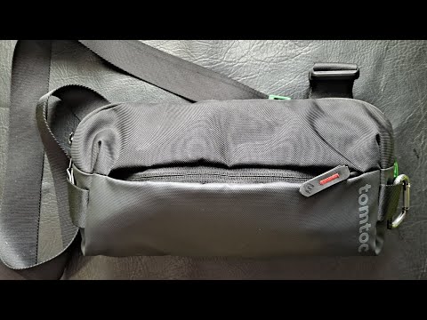 MY TOMTOC EDC SLING BAG UPDATE AND BAG DUMP, 4 MONTH UPDATE AND WHAT'S IN IT. EVERYDAY CARRY, EDC