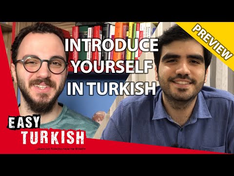 How to introduce yourself in Turkish (PREVIEW) | Super Easy Turkish 9