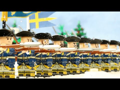 BATTLE OF NARVA (1700), Lego history documentary (animation)
