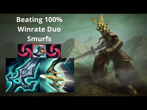 Beating 100% Winrate Duo Smurfs