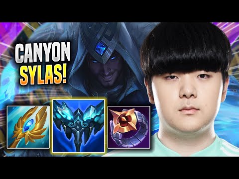 CANYON CHILLING WITH SYLAS! - DK Canyon Plays Sylas TOP vs Aatrox! | Season 2022