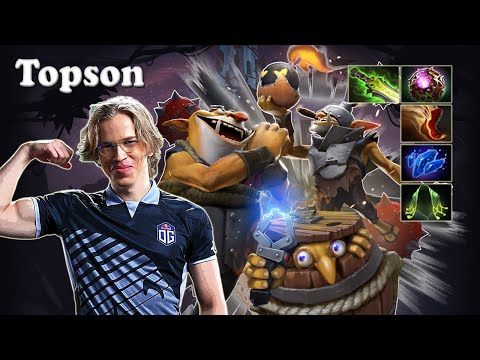 Topson - Techies Midlane with iceiceice Magnus | Dota 2 7.31b Gameplay