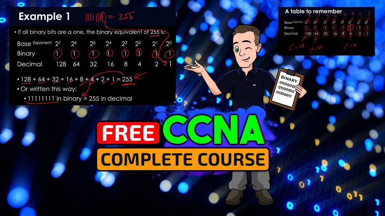 Binary IP Conversions  | Free CCNA 200-301 Course | Video #14