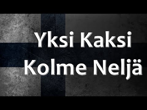 Finnish Folk Song - Yksi, Kaksi, Kolme, Neljä