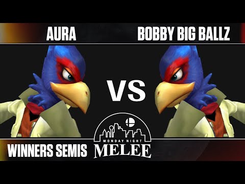 MNM 411 - Winners Semis - EC | Aura (Falco) VS bobby big ballz (Falco) - SSBM