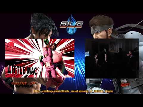 Ultimate SmashaPalooza #12: Losers Semis - MaNiAcJaCe (Wolf) vs JMed (Little Mac)