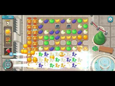 We Bare Bears Match3 Repairs Level 644 - No Boosters