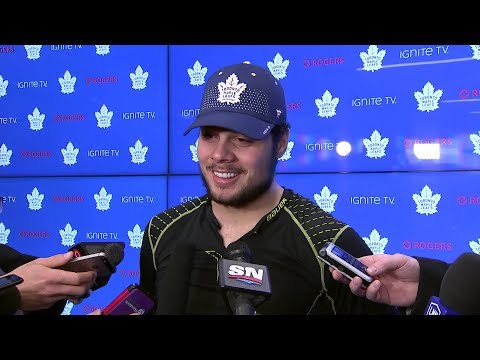 Maple Leafs Morning Skate: Auston Matthews - December 6, 2018