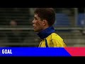 VRIJE BAL JÓHANNES GUÐJÓNSSON GEEFT DE BESLISSING | RKC Waalwijk - Willem II (18-03-2001) | Goal