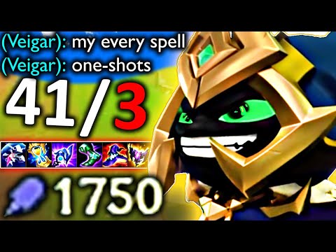 STRONGEST VEIGAR IN SEASON 13 (EVERY SPELL ONESHOTS)