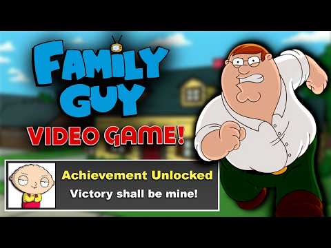 I Got EVERY Achievement in The FAMILY GUY GAME