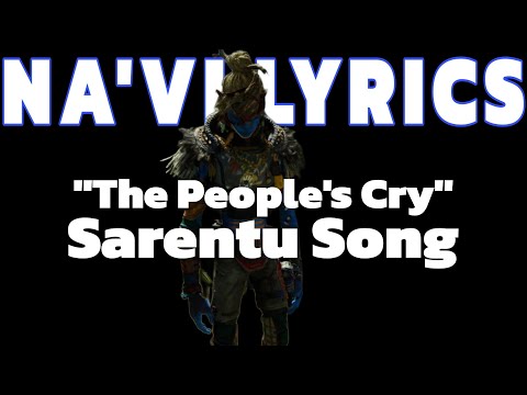 "The People's Cry" | Na'vi Lyrics [Eng Translation] | Avatar Frontiers of Pandora