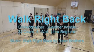 Linedance - Walk Right Back