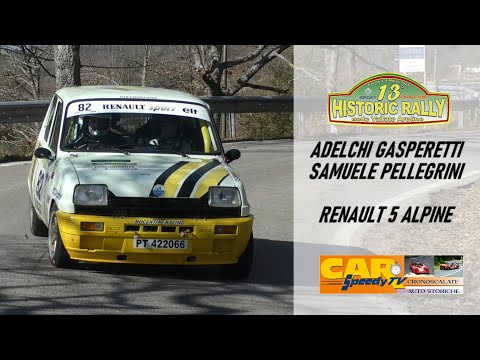 Historic Rally Vallate Aretine || Gasperetti-Pellegrino || Renault 5 Alpine