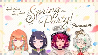 【#holoENSpringParty】Celebrating Spring (And Painting) with hololive English! Thumbnail for 【#holoENSpringParty】Celebrating Spring (And Painting) with hololive English!