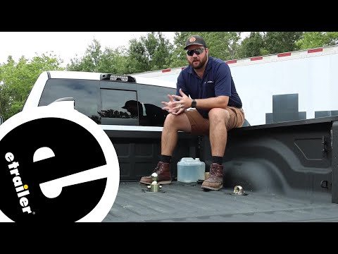 B and W Underbed Gooseneck Trailer Hitch Ball and Safety Chain Kit Install - 2022 Ram 2500