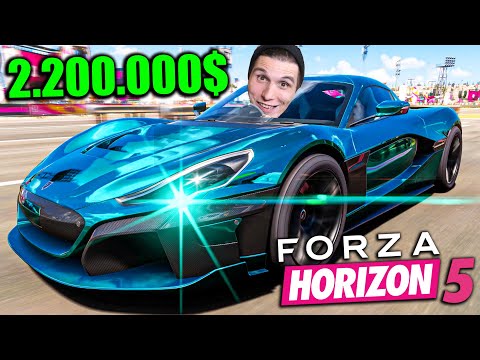 Ich kaufe das schnellste E-AUTO für 2.200.000$ | Forza Horizon 5