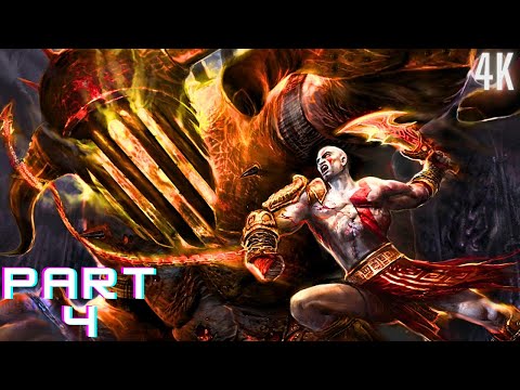 God of War 3 Remastered | Part 4 | 4K | PS5 Gameplay Walkthrough (Full Game)