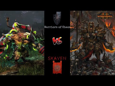 Glorious Ghoritch - Skaven vs Warriors of Chaos - Total War Warhammer 2