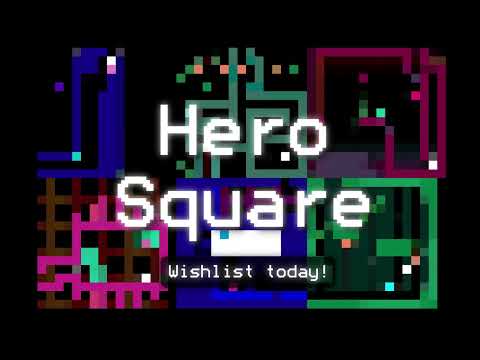 HeroSquare (indie retro metroidvania, releasing in 2025)