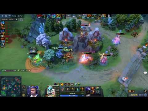 LGD.Maybe gets a double kill!  Somnus、M playing Leshrac LGD-GAMING vs OG at The International 2017 D