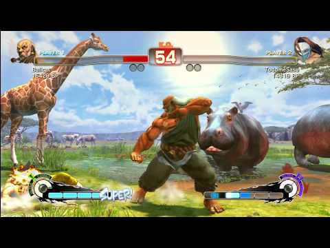 SSF4 - Bullcat (Gouken) vs TodomeSasu (Vega) Xbox Live