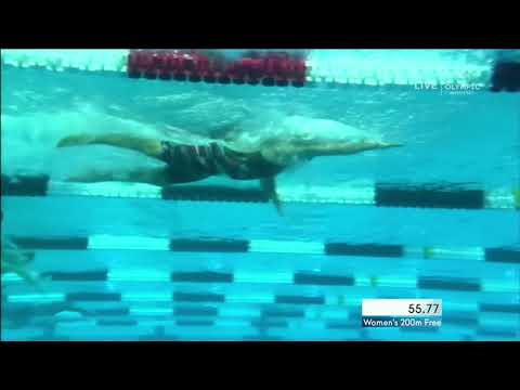 Olympians Katie Ledecky, Allison Schmitt Finish 1st And 2nd In 200m Free | Summer Champions Series